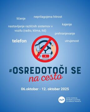 Osredotoči se na cesto